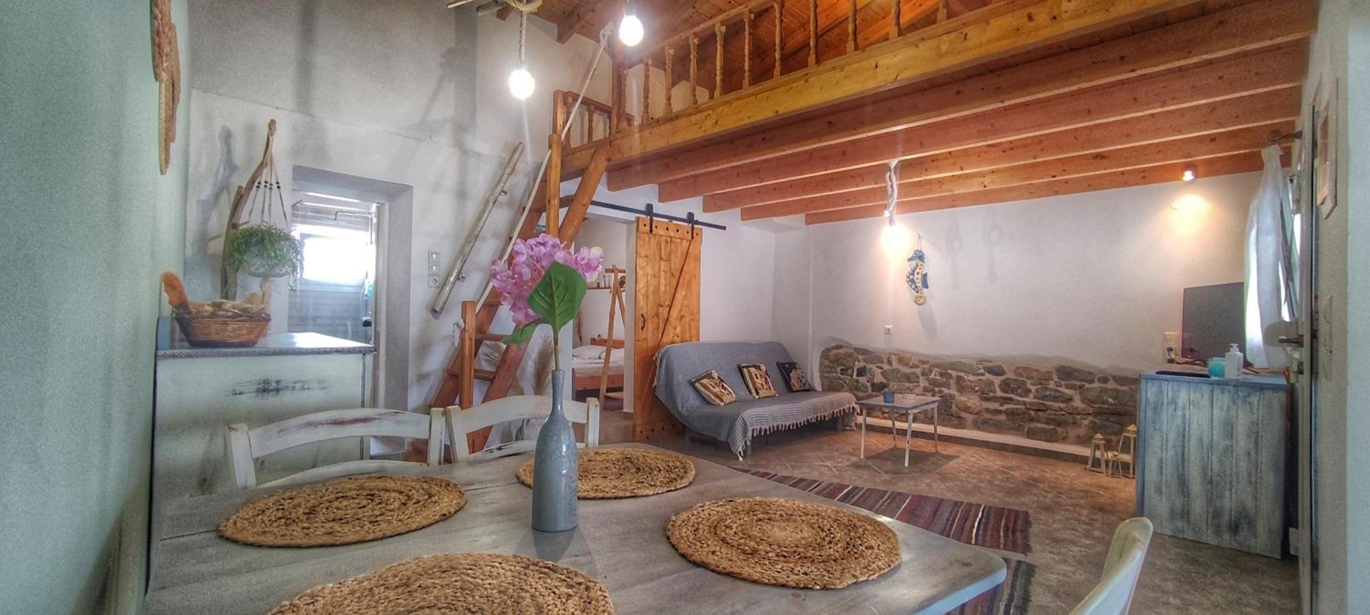 Merabello Beach House Poseidonion Buitenkant foto